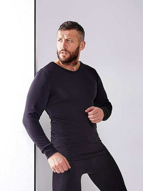 Чоловіча повсякденна термобілизна ХБ джерсі на флісі XL/XXL Одеса - фото 4