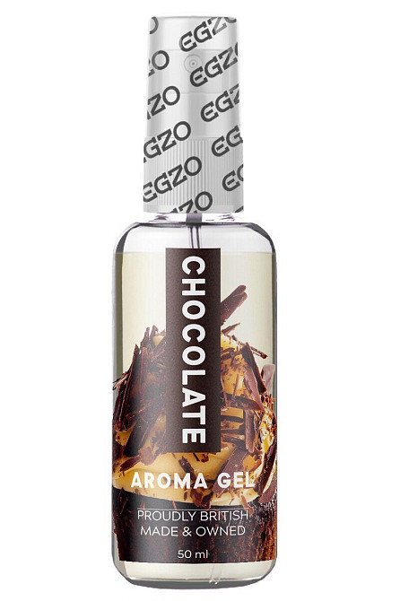 Оральний гель-лубрикант EGZO AROMA GEL — Chocolate, 50 мл Sex Aura Київ - фото 2