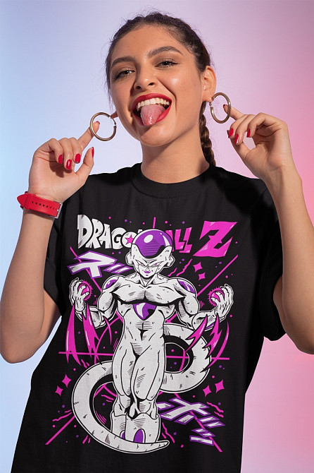 Футболка для хлопчика з аніме принтом Аніме Суммер Вібе Джапанесе оверсайз (зріст від 165 до 180) Чорний AnimeJ0458m Дніпро - фото 1