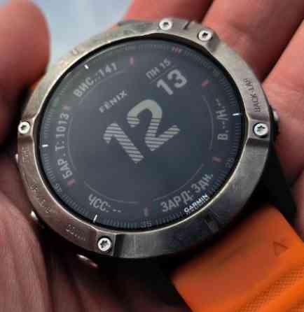 Годинник: Garmin Fenix 6 Titanium Sapphire (Pro). Київ
