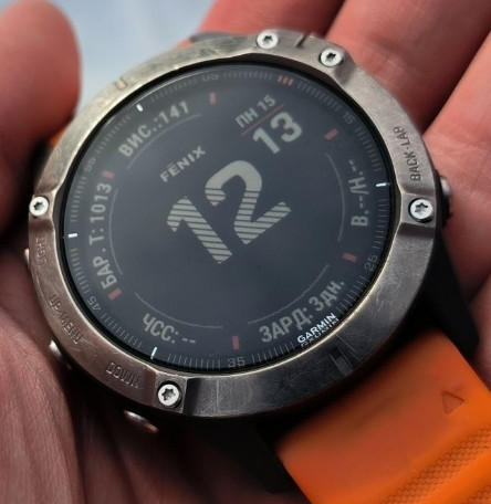 Часы: Garmin Fenix 6 Titanium Sapphire (Pro). Киев - изображение 3