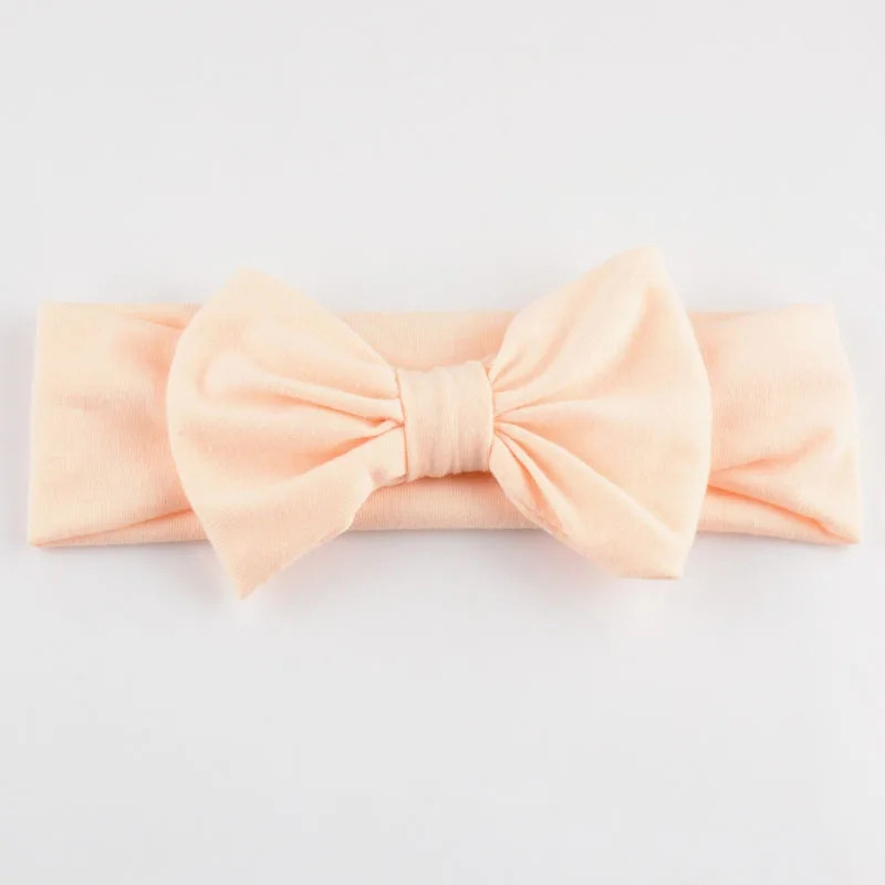 Повязка на голову детская широкая one size персиковый Киев - изображение 1