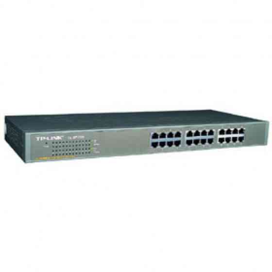 Комутатор TP-Link TL-SF1024, 24*10/100M, 1U rack mount, металевий корпус (TL-SF1024) Киев