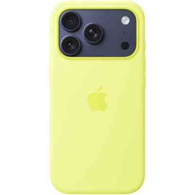 Чехол для мобильного телефона Apple Silicone iPhone 17 Pro Neon Yellow Model A3559 (MGFF4ZM/A) Винница