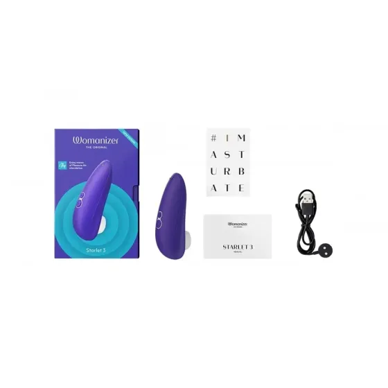 Вакуумный клиторальный стимулятор Womanizer Starlet 3 Indigo Sex Aura Киев