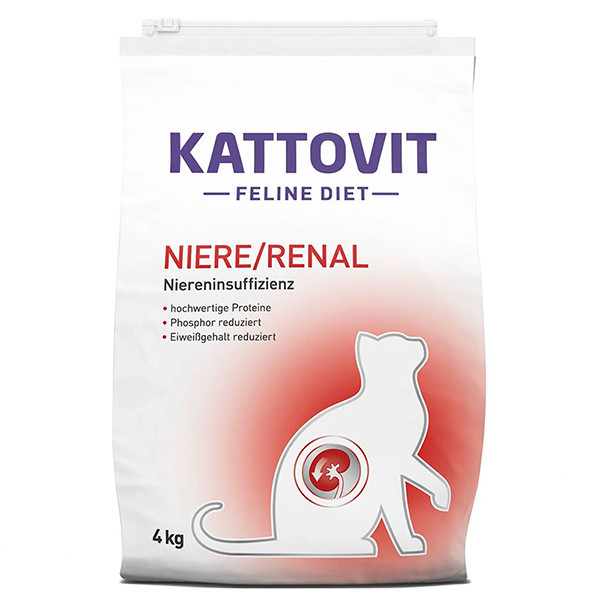 Kattovit Veterinary Niere Renal КАТТОВИТ РЕНАЛ диетический сухой корм для котов с заболеваниями почек Киев - изображение 1