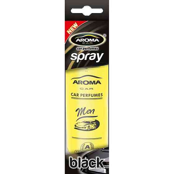 Ароматизатор Aroma Car Spray Men Black, 50ml для салону авто Киев