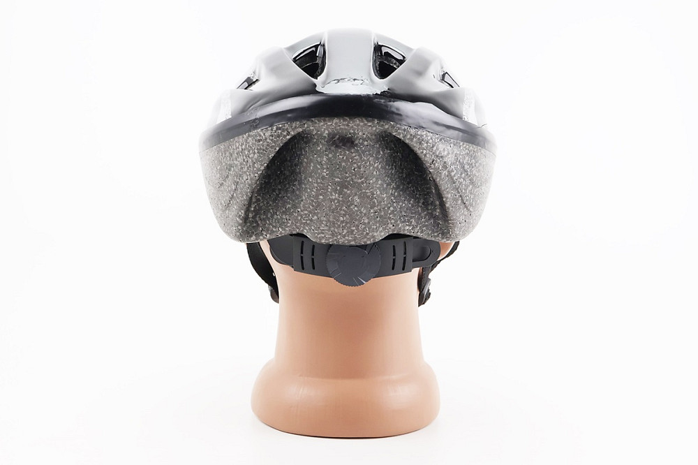 Шолом велосипедний M (54-57 см) знімний козирок, 12 вент. отворів, чорний MJ-004 Київ - фото 2