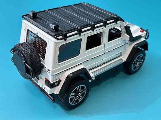 Машина Автосвіт gelendvagen g-class інерційна відчиняються двері капот багажник 22см Біла (AP-2023) Чернігів