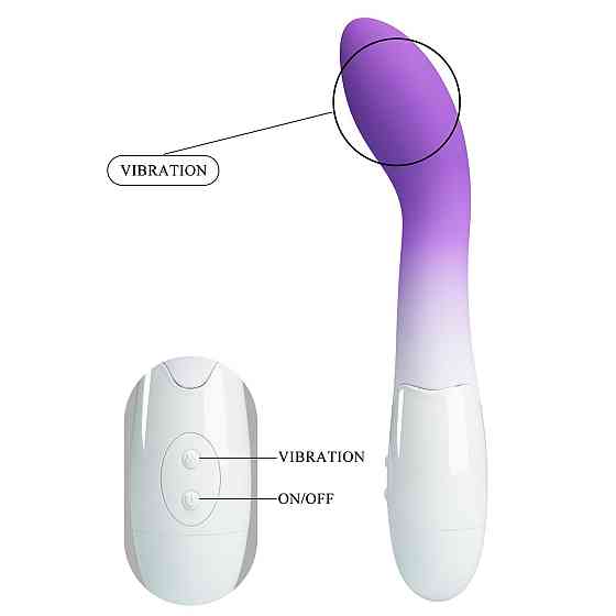 Вибратор PRETTY LOVE - Bishop, 30 vibration functions, ABS Silicone Sex Aura Киев