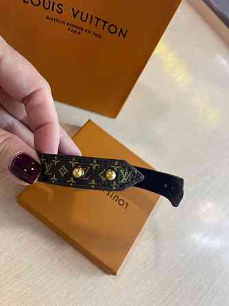Луї Віттон комплект / Louis Vuitton браслет і сережки Одеса