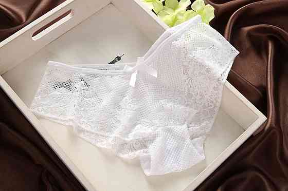 Комплект нижнего белья кружевной женский белый 75B Киев