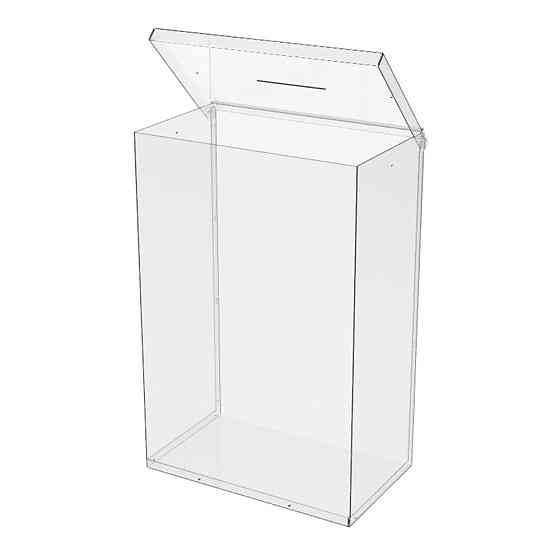 Ящик EKOSTAR без замка для пожертвований и сбора денег 330x200x500. Объем 33 литр Киев