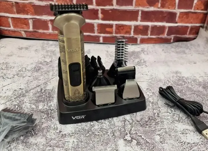 Машинка для стрижки VGR V-109 6в1 многофункциональный триммер Коломыя - изображение 3