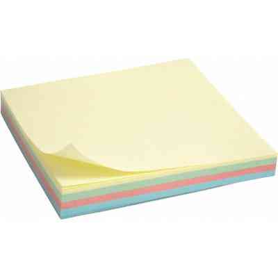 Бумага для заметок Axent with adhesive layer 75x75мм, 100sheets.,pastel colors mix (2325-01-А) Винница