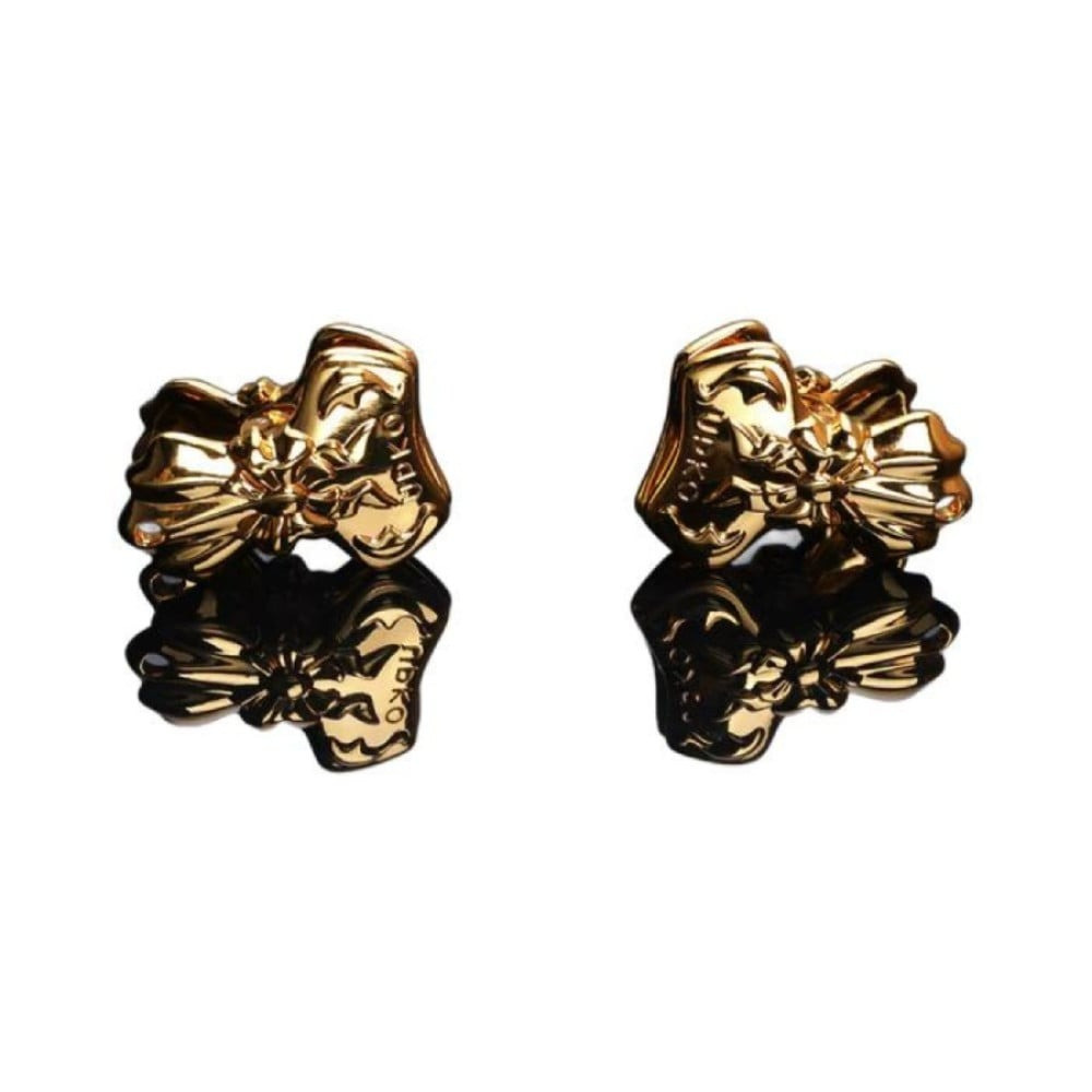Зажимы для сосков UPKO Bowknot Nipple Clamps в виде бантиков, золотистые Sex Aura Киев - изображение 7