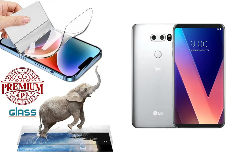 Полиуретановая пленка LG V30 V300L, LG V30+, Premium, толщина 0,2 мм Киев - изображение 1