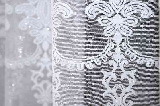 Тюль жаккард 