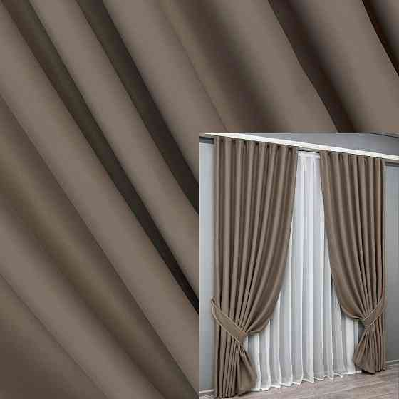Комплект готовых штор VR-Textil Bagema Rvs № 2069ш Капучино 200х270 см 2 шт (32-453) Киев