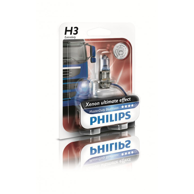 Галогенова лампа PHILIPS 13336MDBVB1 70W H3 24V PK22s MasterDuty BlueVision Харків - фото 1