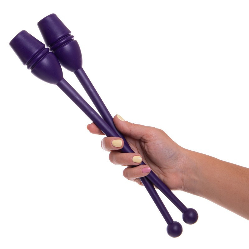 Булава для художественной гимнастики  712-1  (45см) Вишнёвое - изображение 7