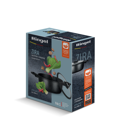Каструля RINGEL Zira (4.1 л) 24 см (6865315) Київ