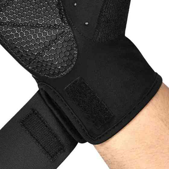 Перчатки для фітнесу RDX W3 BLACK WITH EVA PADDING-S Кам'янське