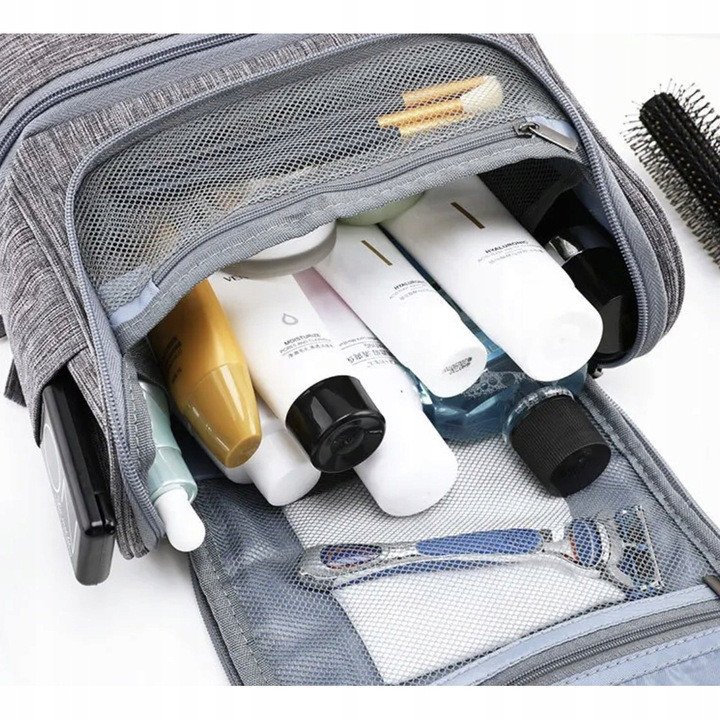 Велика Косметичка - органайзер дорожній підвісний 11 кишень Soulima (23184) Нововолинськ - фото 7