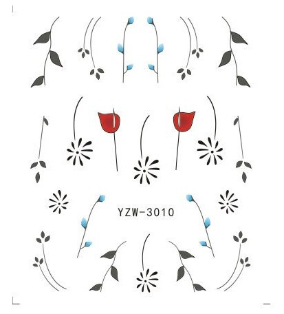 Наклейки для нігтів YZW-3010 Київ - фото 1