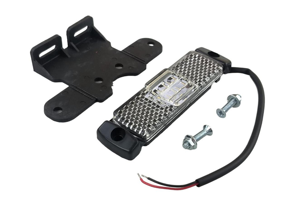 Фонарь белый ((универсальный)) с кронштейном маркерный Мукачево - изображение 1