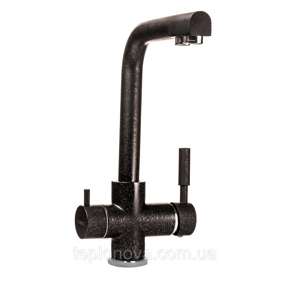 Змішувач для кухні під осмос Globus Lux LAZER GLLR-0888-1-ONIX Чернівці - фото 3