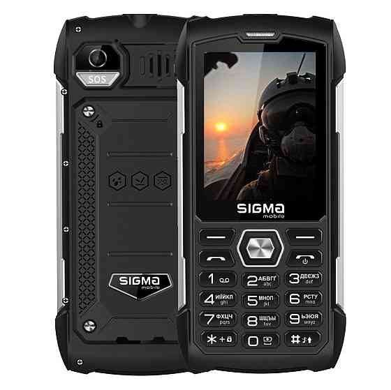 Мобільний телефон Sigma mobile X-treme PK68 Dual Sim Black (4827798466711) Чорний Харьков