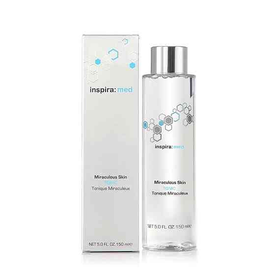 Тоник с АНА BHA кислотами Miraculous Skin Tonic Inspira Med 150 мл Винница