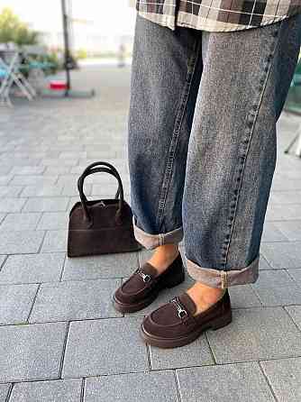 PLPS Туфлі жіночі PLPS R080-6 коричневі (весна-осінь, замша натуральна) (5999) Коломия