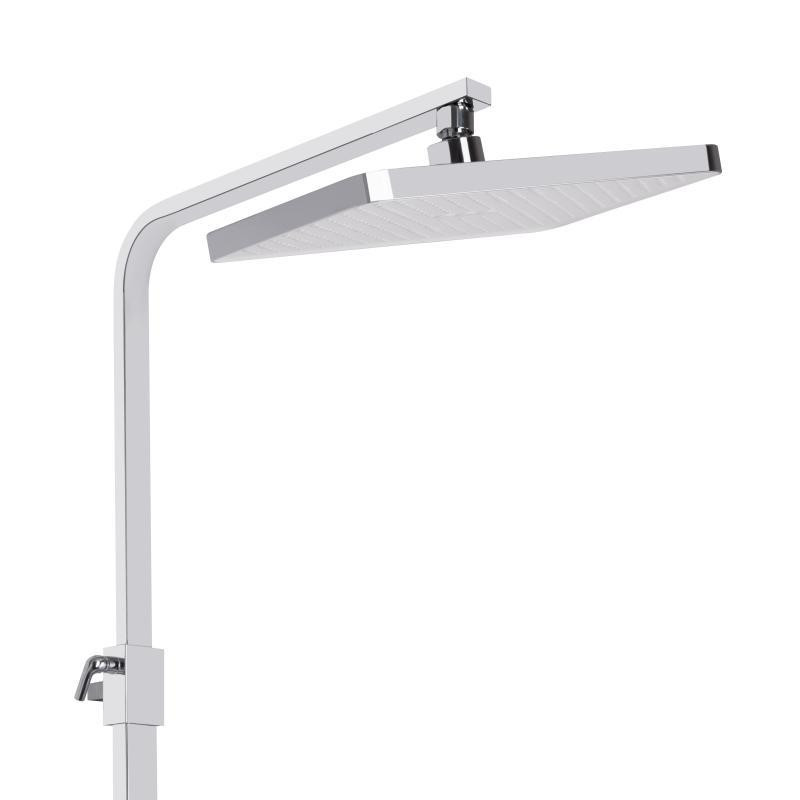 Душова система з латуні Qtap Swan Cascada на три споживачі (з виливом) QTSWA111CRW45570 Chrome/White Харків - фото 6