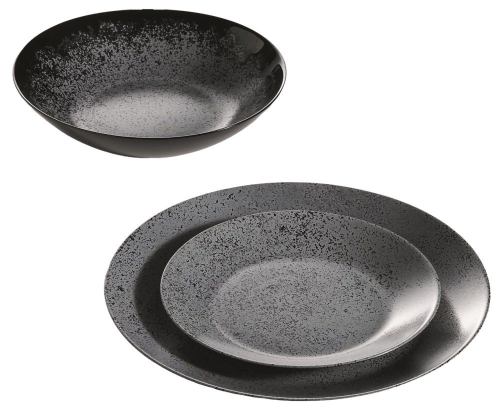 Тарілка десертна Luminarc Slate Black, 18 см (6788146) Київ - фото 7