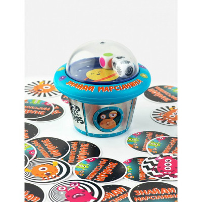 Настольная игра Fun Games Shop Pop-A-Tops: Найди марсианина (Pop-A-Tops: Match a Martian) (укр.) (FGS62) Винница - изображение 3