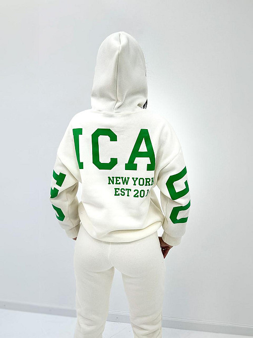 Спортивний костюм на флісі "Chicago" оптом | Батал Київ - фото 5