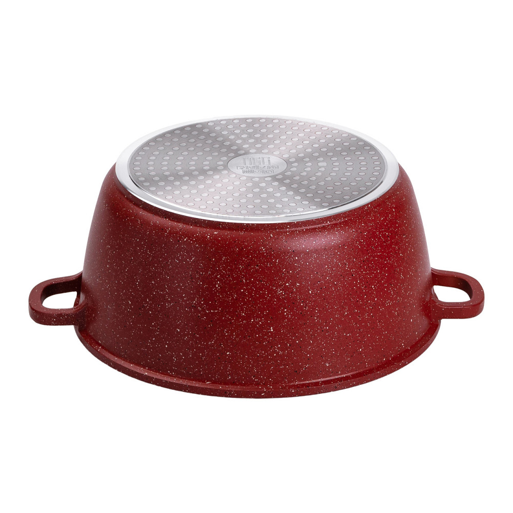 MGC Набір із трьох алюмінієвих каструль із товстим дном та кришками з антипригарним покриттям M Київ - фото 3