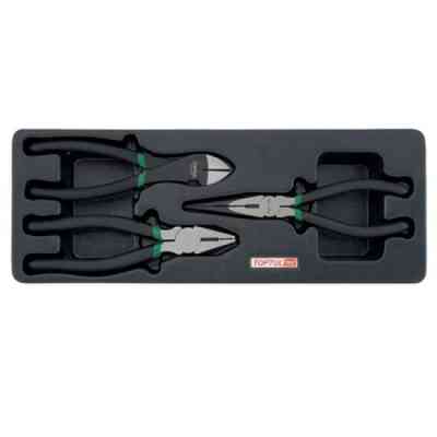 Набір інструментів Toptul шарнірно-губцевих 3шт., у ложементі (GBAT0304) Вінниця