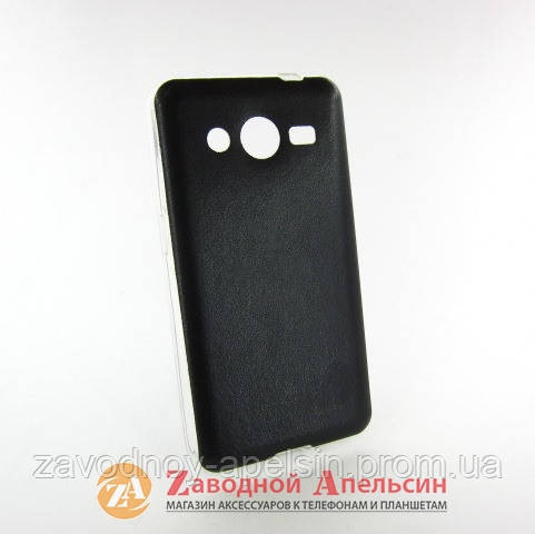 Samsung G355H Core2 чохол накладка шкіра black Одеса - фото 1