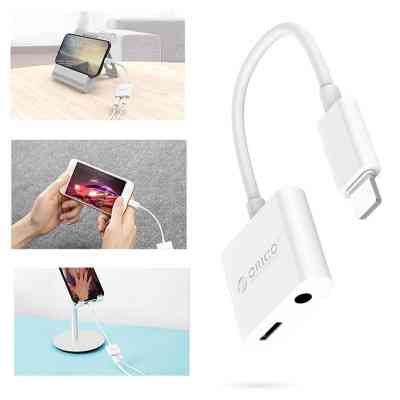 Перехідник Lightning to 3.5mm/Lightning 2LT-WH-BP Orico (CA912797) Вінниця