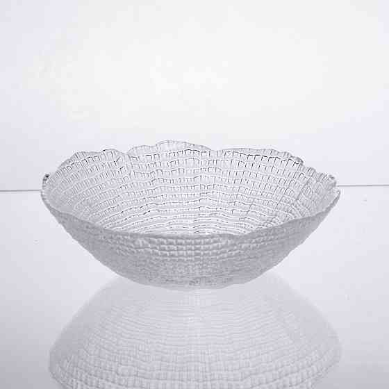 Yiwu Салатниця маленька скляна прозора 350 мл кругла 64486-50 Коломыя