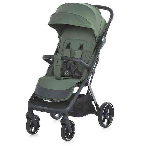 Коляска дитяча El Camino BEYA Khaki Green прогулянкова з чохлом для ніжок в комплекті Зелена (ME 1127-B) Чернігів