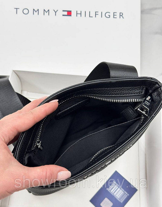 Мужская брендовая сумка, барсетка, планшетка через плечо TH (1755) Киев - изображение 3