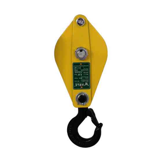 Блок однороликовый с крюком ТМ ABLE 1,0 т Одесса