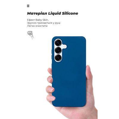 Чехол для мобильного телефона Armorstandart ICON Samsung S25 Blue (ARM88144) Винница - изображение 7