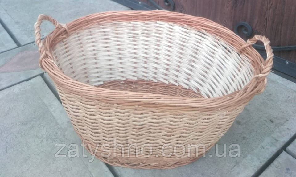 Кошик плетений великий на овочі та фрукти Київ - фото 1