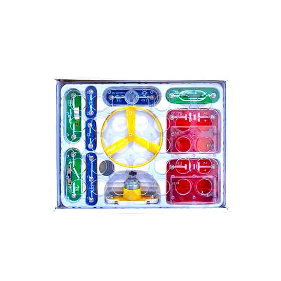 Електронний конструктор "Перші кроки в електроніці" DOKA D70709 набір А, 15 схем, світло Вінниця