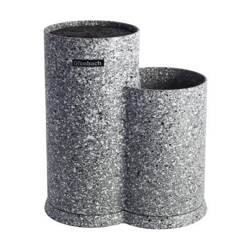 Підставка для ножів та кухонного приладдя 10,3*10,3*23см подвійна 100213 Ofenbach Житомир